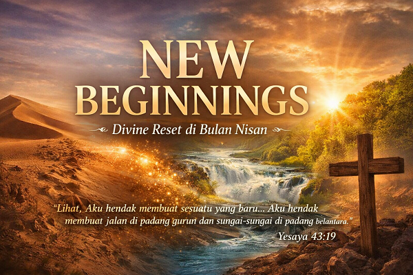 NEW BEGINNINGS: Divine Reset di Bulan Nisan 5786
