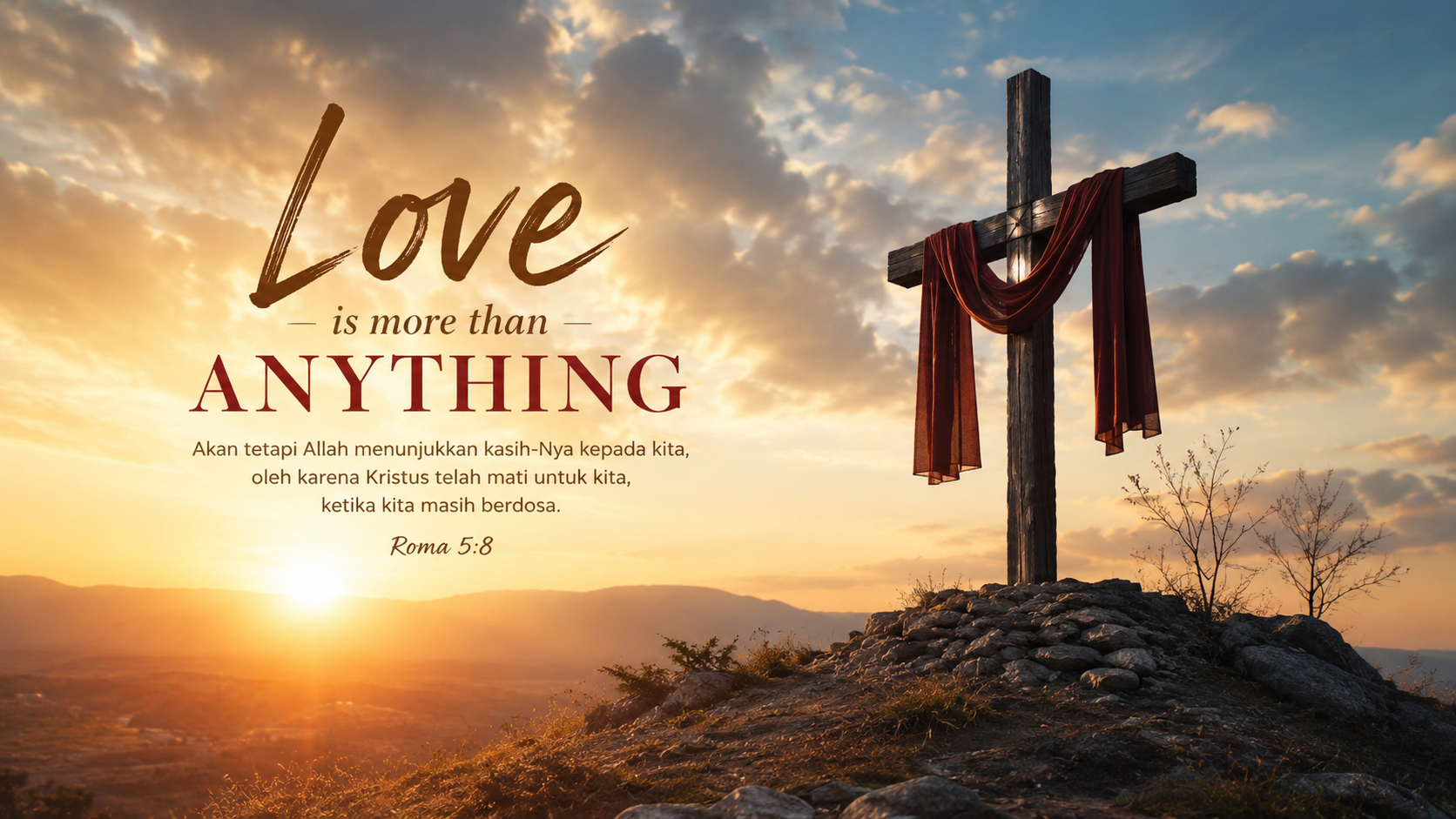 LOVE IS MORE THAN ANYTHING